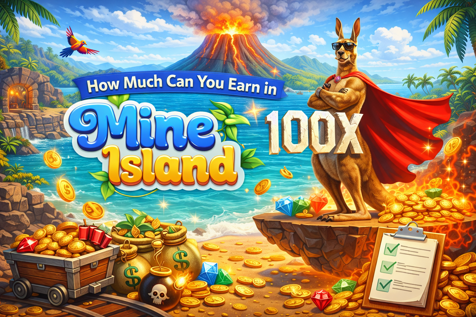 How Much Can You Earn in Mine Island