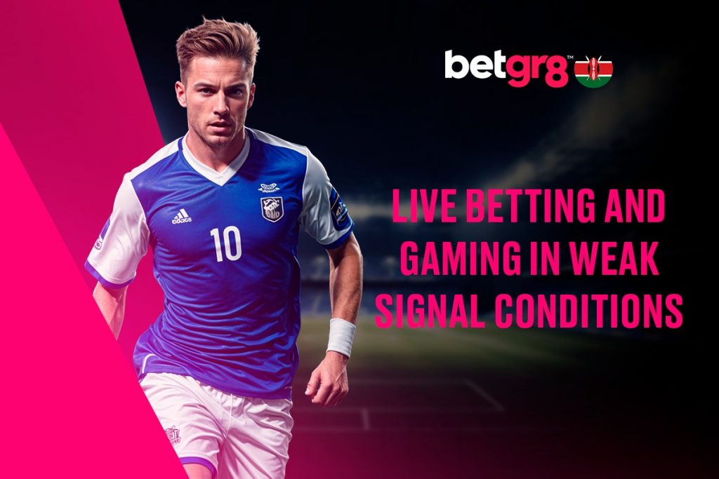 Live Betting and Gaming in Weak Signal Conditions